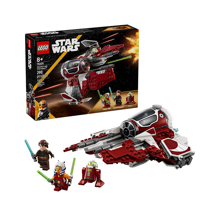 LEGO Star Wars Ahsoka’s Jedi Interceptor 290 Pieces