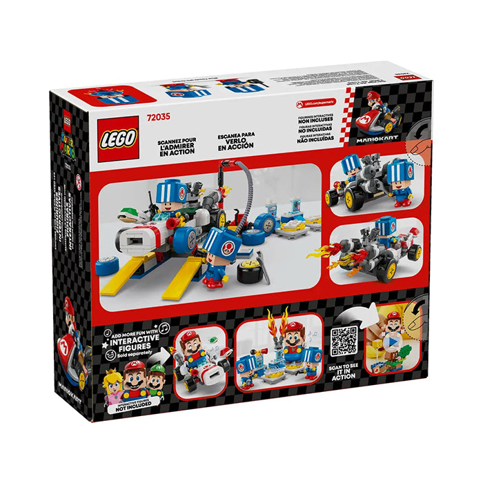 LEGO Super Mario Kart Toad's Garage 390 Pieces