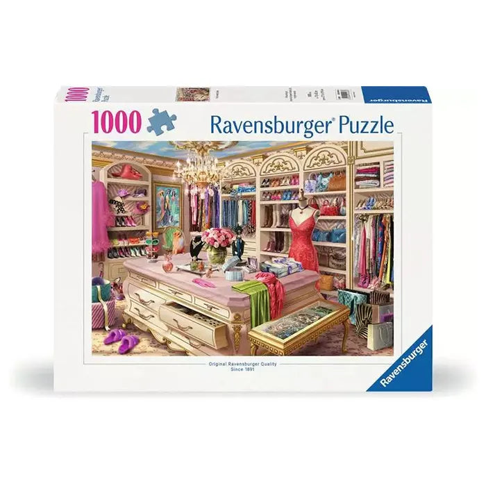 Ravensburger The Coveted Closet 1000Piece Jigsaw Puzzle