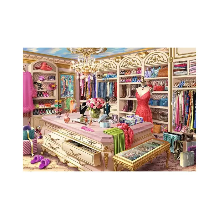 Ravensburger The Coveted Closet 1000Piece Jigsaw Puzzle