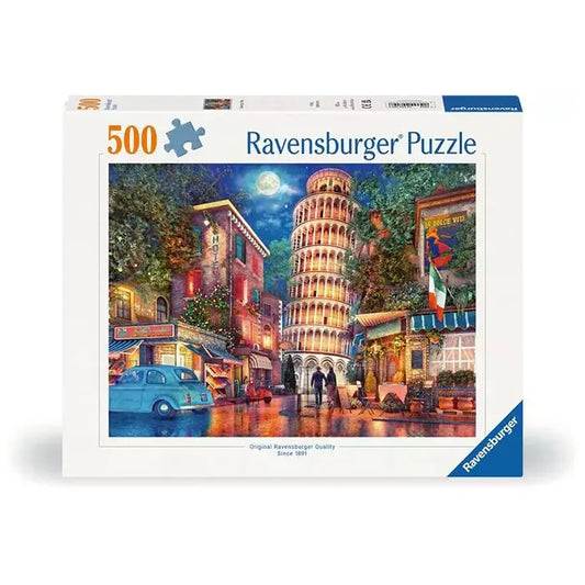 Ravensburger Streets of Pisa 500 Piece Jigsaw Puzzle