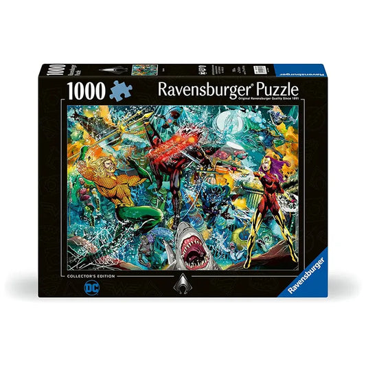 Ravensburger Aquaman Collector's Edition 1000 Piece Jigsaw Puzzle