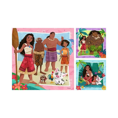 Ravensburger Disney Moana 2 3x49 Piece Jigsaw Puzzle