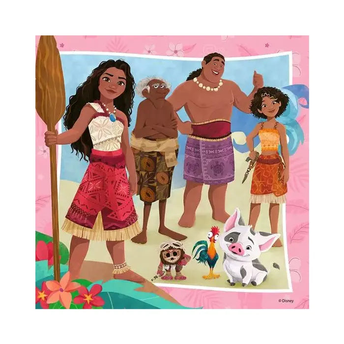 Ravensburger Disney Moana 2 3x49 Piece Jigsaw Puzzle
