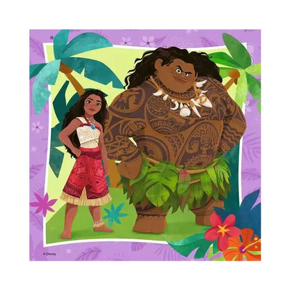 Ravensburger Disney Moana 2 3x49 Piece Jigsaw Puzzle