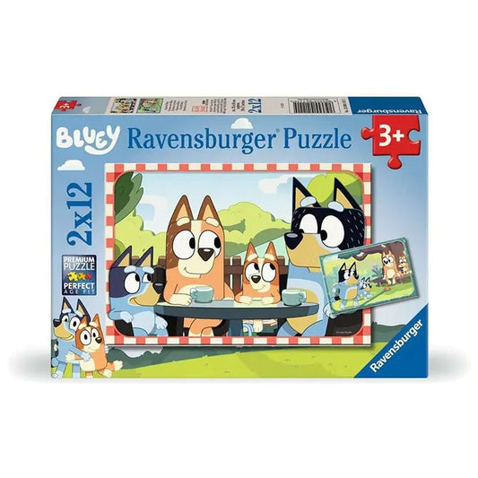 Ravensburger Bluey 2x12 Piece Jigsaw Puzzle