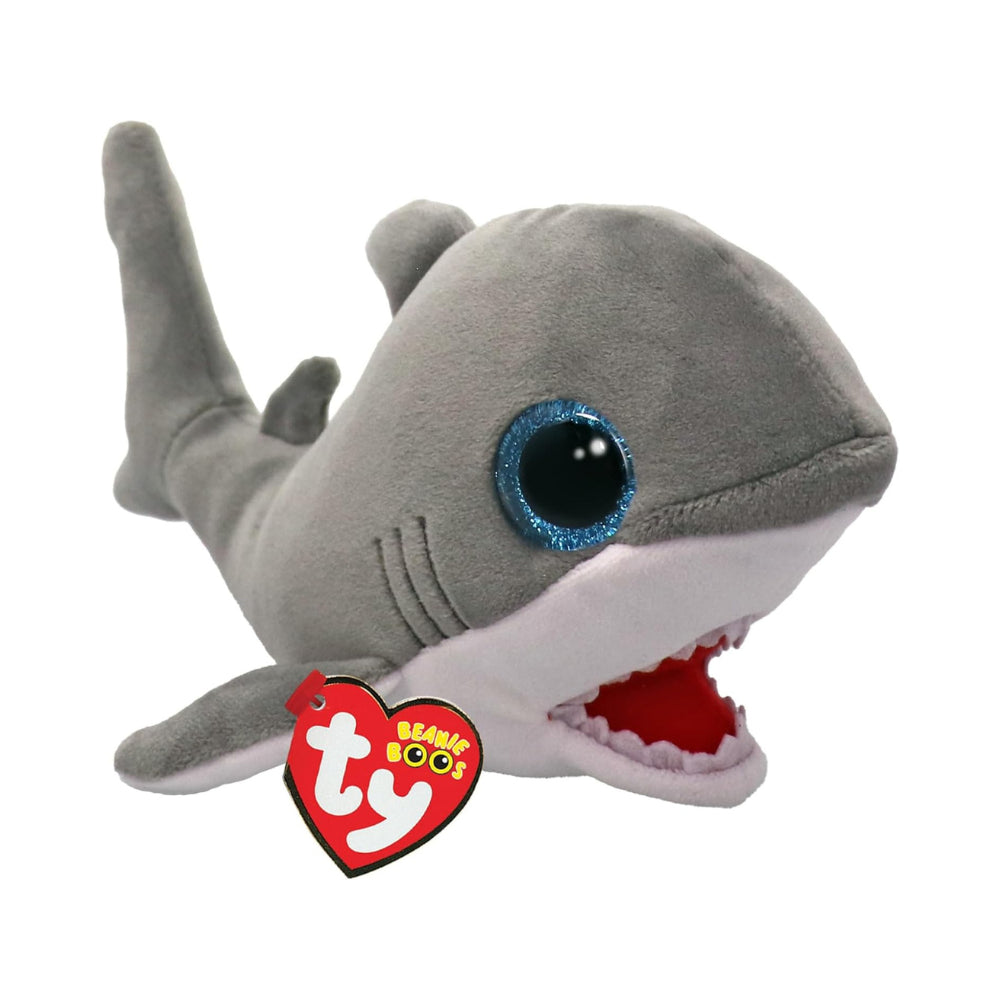 Ty Beanie Boo Finnegan The Gray Shark 6 Inch