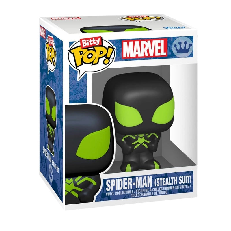 Funko Bitty Pop! Spider-Man: Miles Morales, Ghost Spider, Spider-Man