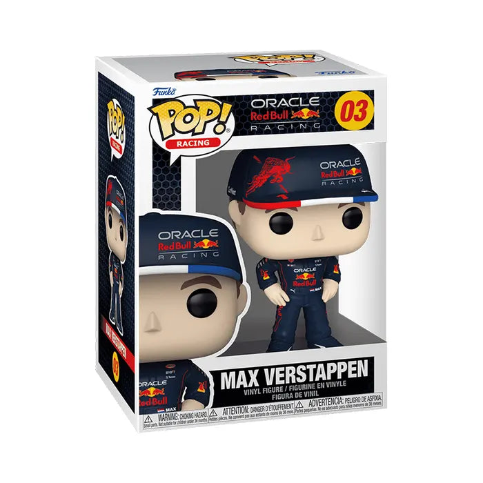 Funko Pop Sports Oracle Red Bull Racing Max Verstappen