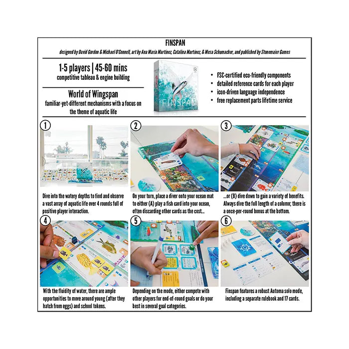 Finspan Board Game