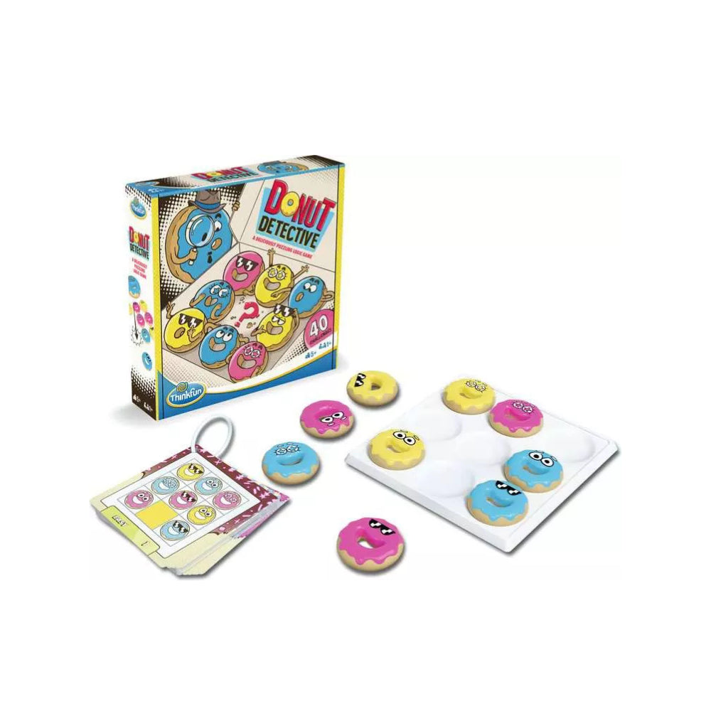 Donut Detective Mystery Puzzle Game