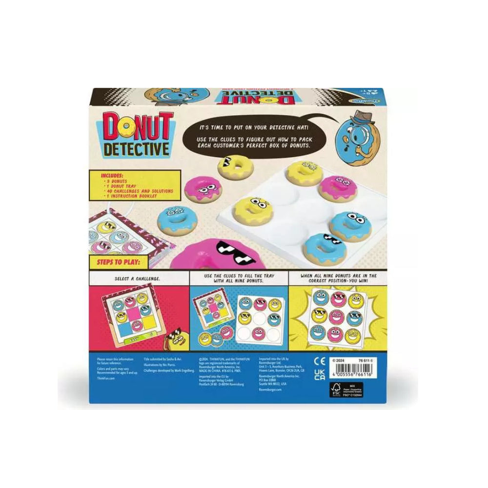 Donut Detective Mystery Puzzle Game