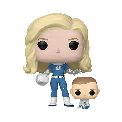 Funko Pop! &amp; Buddy Invisible Woman &amp; Franklin (Fantastic Four: First Steps)
