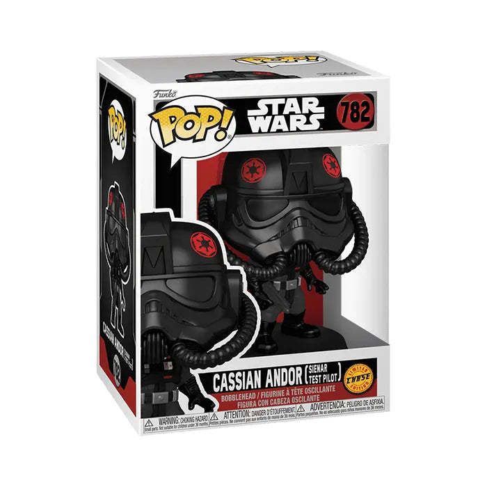 Funko Pop! Star Wars Saw Cassian Andor (Sienar Test Pilot) - Chase Edition