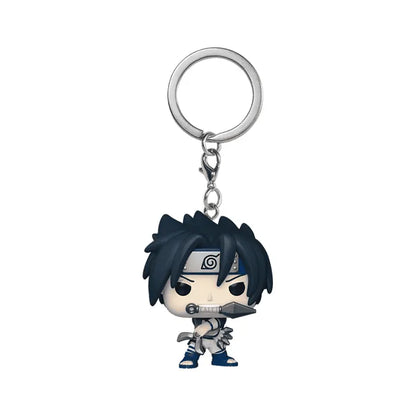 Funko Pop! Keychain Sasuke Uchiha with Demon Wind Shuriken