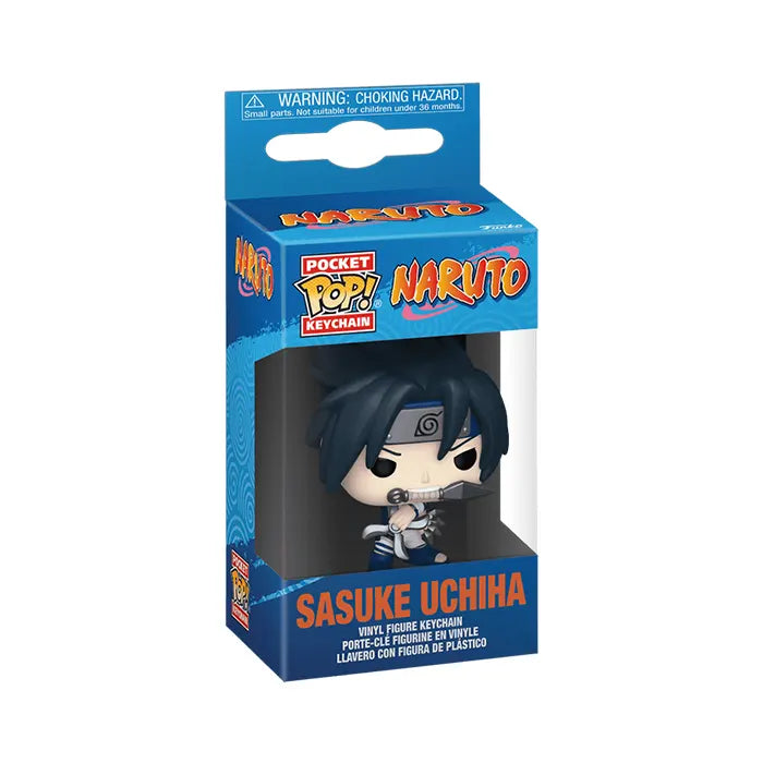 Funko Pop! Keychain Sasuke Uchiha with Demon Wind Shuriken