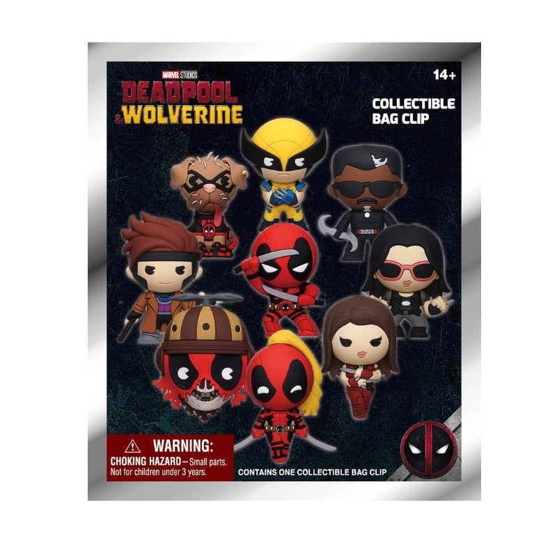 Deadpool Movie Series 3D Foam Bag Clip Blind Bag
