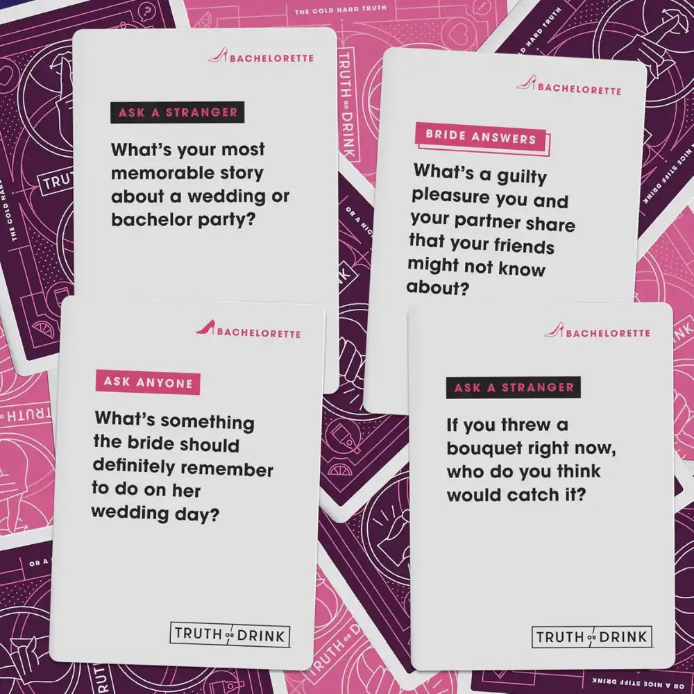Truth or Drink: Bachelorette Party Edition