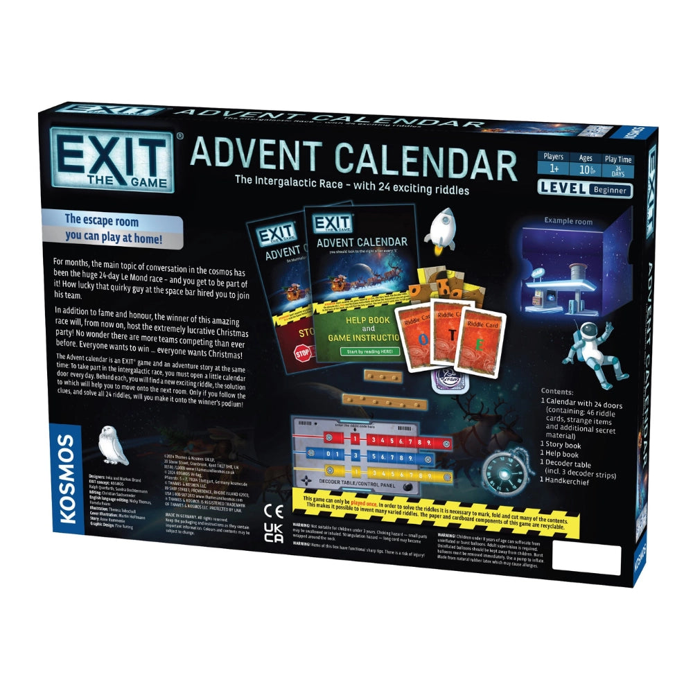 Exit: The Game - Advent Calendar: The Intergalactic Race