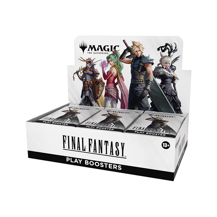 Magic The Gathering Final Fantasy Play Booster Display