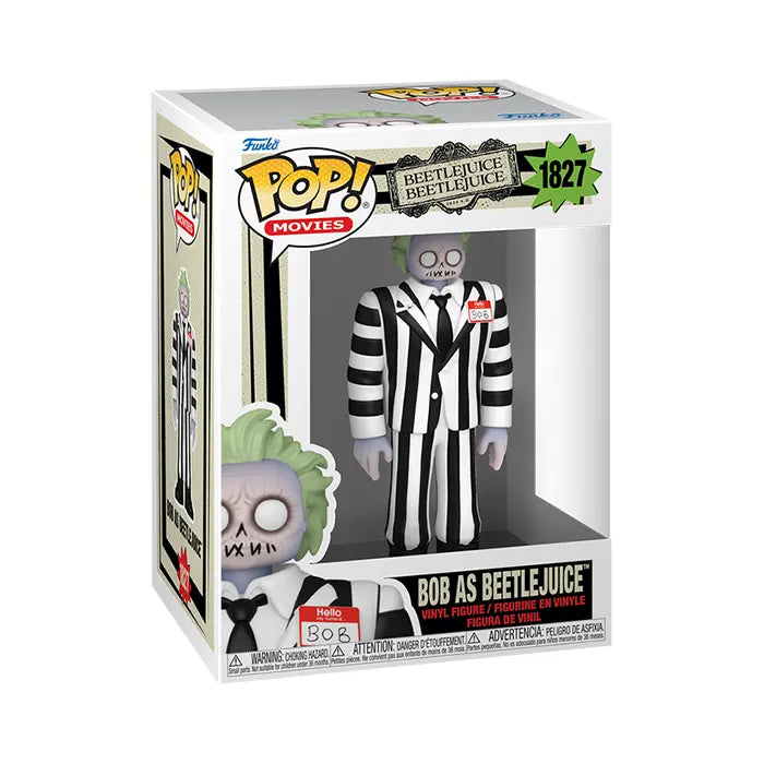 Funko Pop! Movies Beetlejuice Bob as Beetlejuice