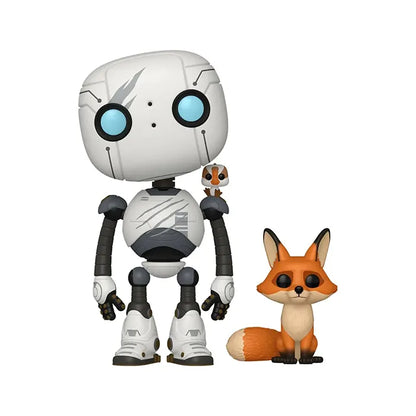 Funko Pop! Movies The Wild Robot Roz with Fink &amp; Brightbill