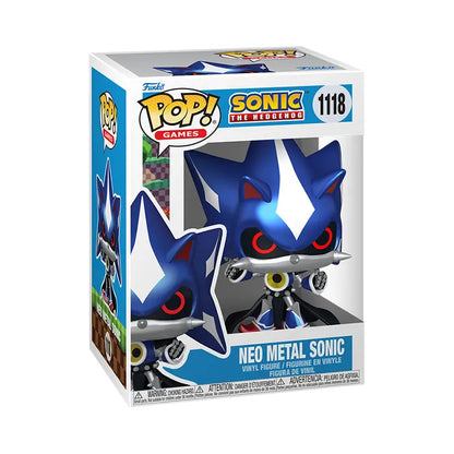Funko Pop! Games Sonic The Hedgehog Neo Metal Sonic (Metallic)