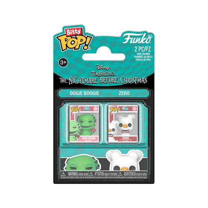 Funko Bitty Pop! Oogie Boogie &amp; Zero 2 Pack