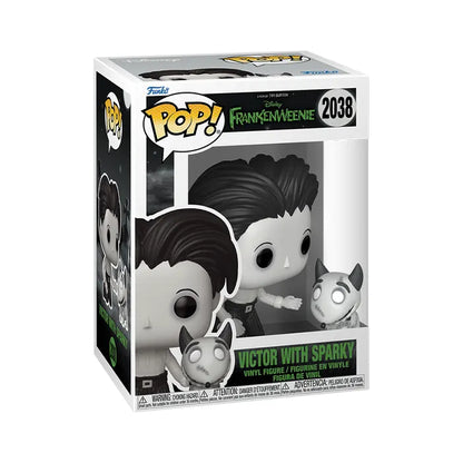 Funko Pop! &amp; Buddy Frankenweenie Victor with Sparky
