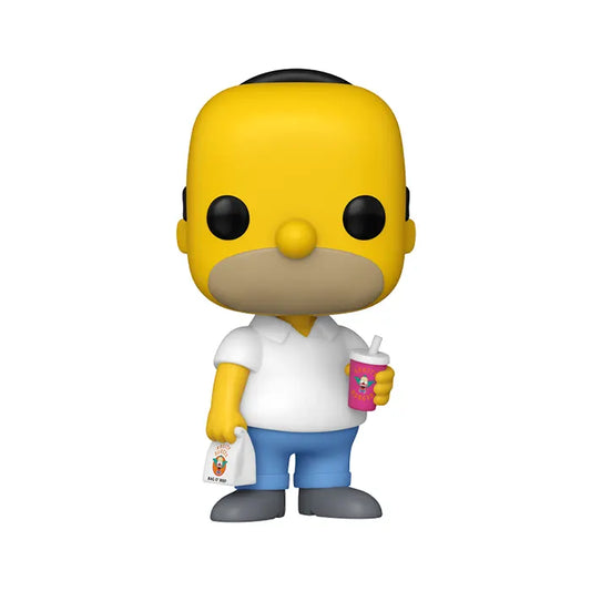 Funko Pop! TV The Simpsons Homer with Krusty Burger