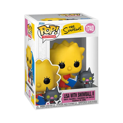 Funko Pop! &amp; Buddy TV The Simpsons Lisa with Snowball II