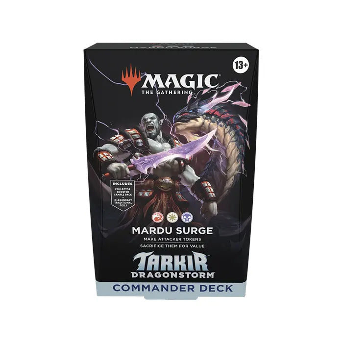 Magic The Gathering Tarkir Dragonstorm Commander Deck Mardu Surge