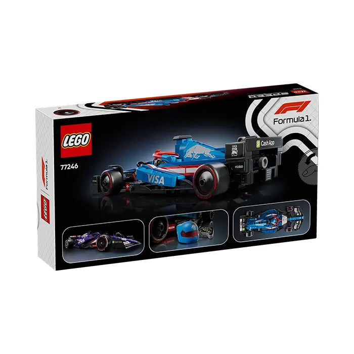LEGO Speed Champions Visa Cash App RB VCARB 01 F1 Race Car 248 Pieces