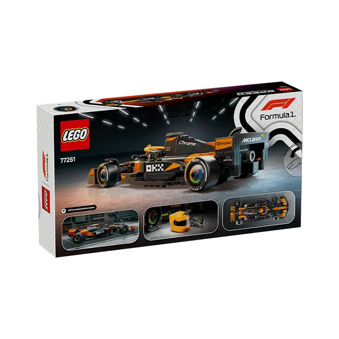 LEGO Speed Champions McLaren F1 Team MCL38 Race Car 269 Pieces