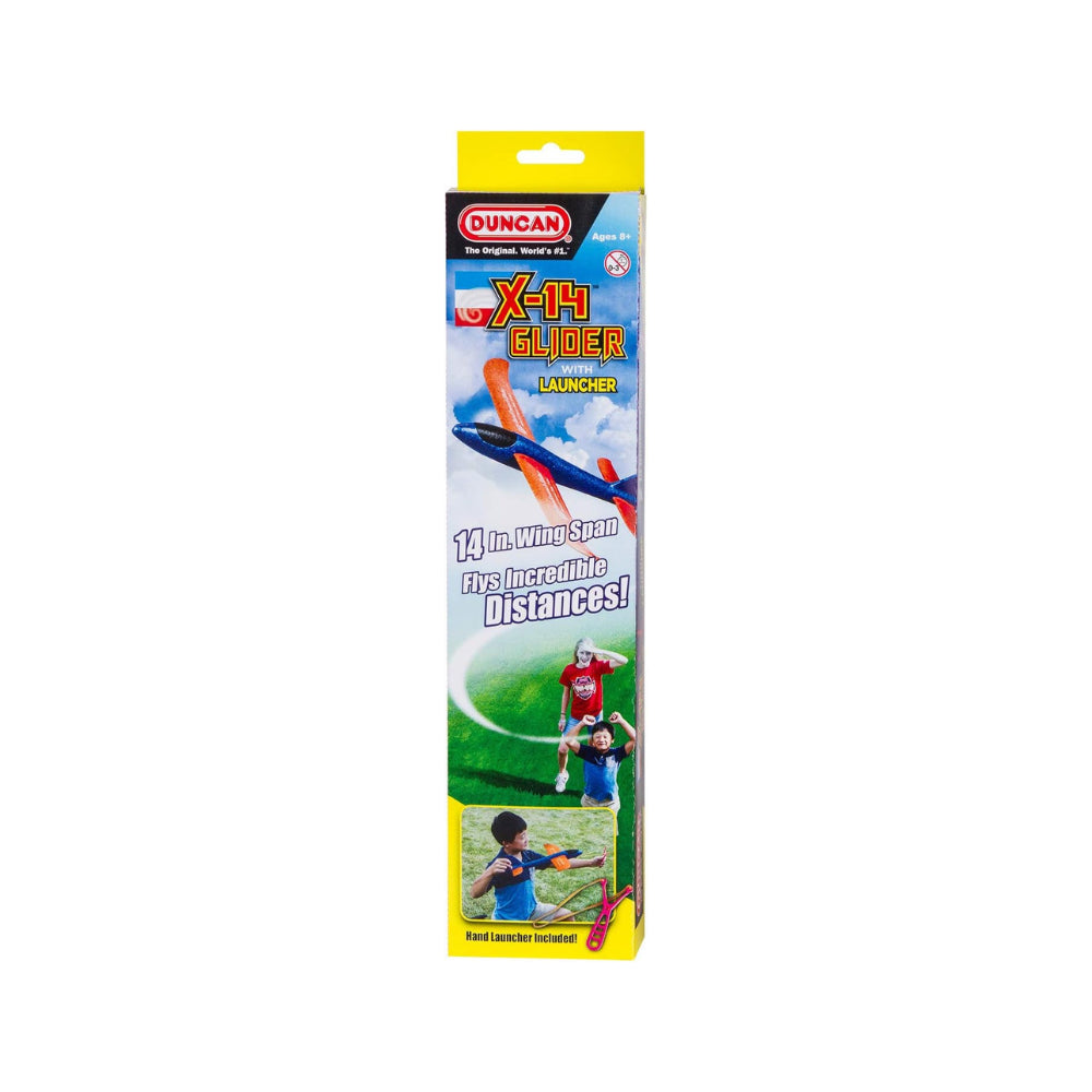Duncan X-14 Glider with Hand Launcher (Random color)
