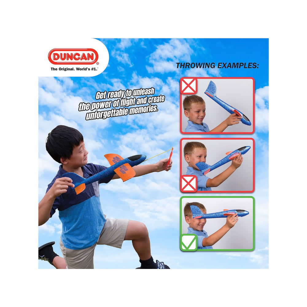 Duncan X-14 Glider with Hand Launcher (Random color)