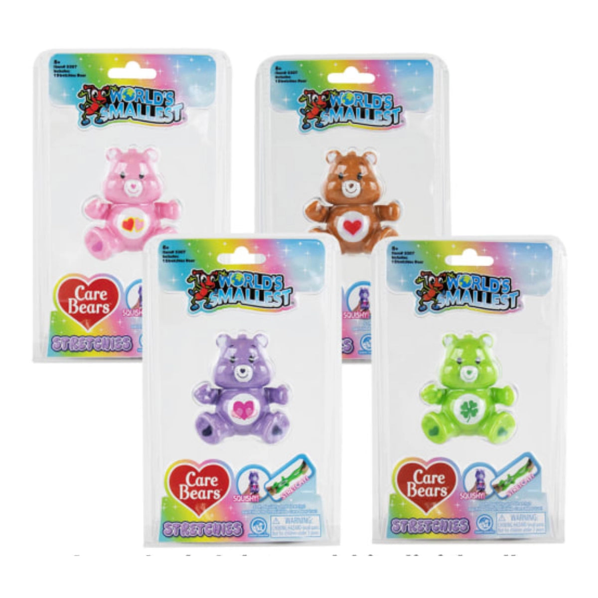 Worlds Smallest Care Bears Stretchies – Mini Stretchable Character Toy