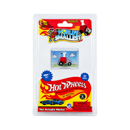 World’s Smallest Snoopy Hot Wheels Collectible
