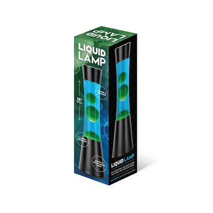 Liquid Lamp Blue Green 16"