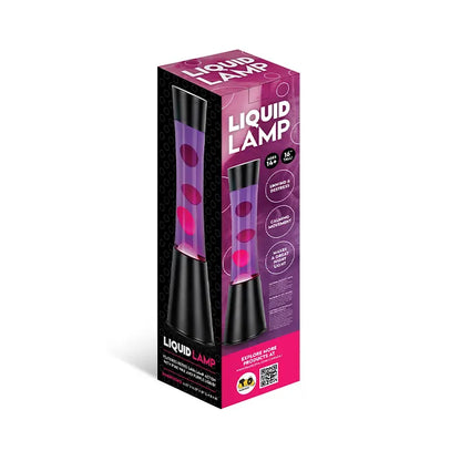 Liquid Lamp Purple Pink 16"
