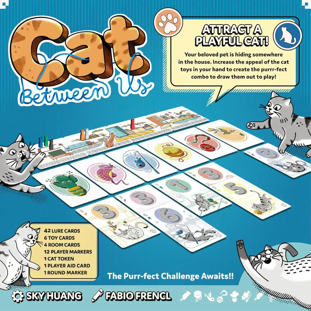 Cat Between Us Board Game