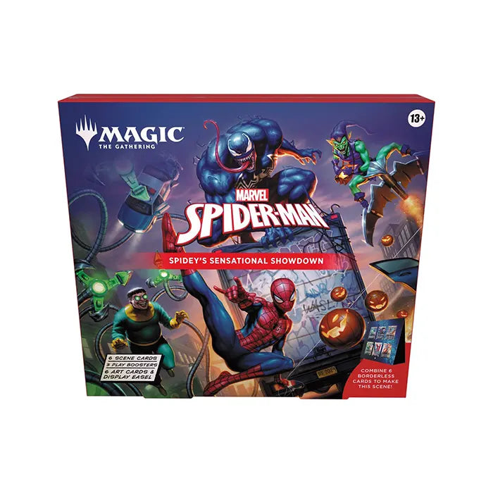 Magic The Gathering Marvels Spider-Man Scene Box