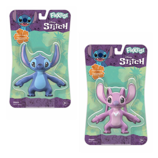 Flexfigs Disney Lilo &amp; Stitch Bendable Figure Assortment