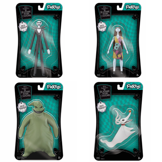 Flexfigs The Nightmare Before Christmas Bendable Figure Assortment