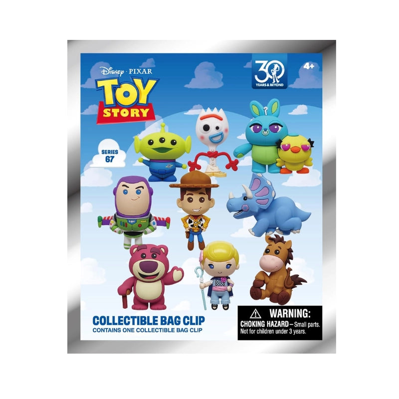 Toy Story 30th Anniversary 3D Foam Keychain Blind Bag