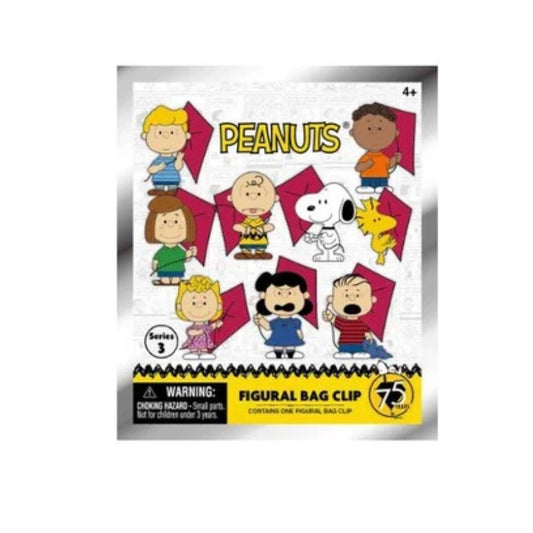 Snoopy 7th Anniversary Blind Bag - 3D Figural Foam Bag Clip
