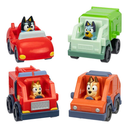 Bluey Mini Racers Assorted - Die-Cast Toy Cars
