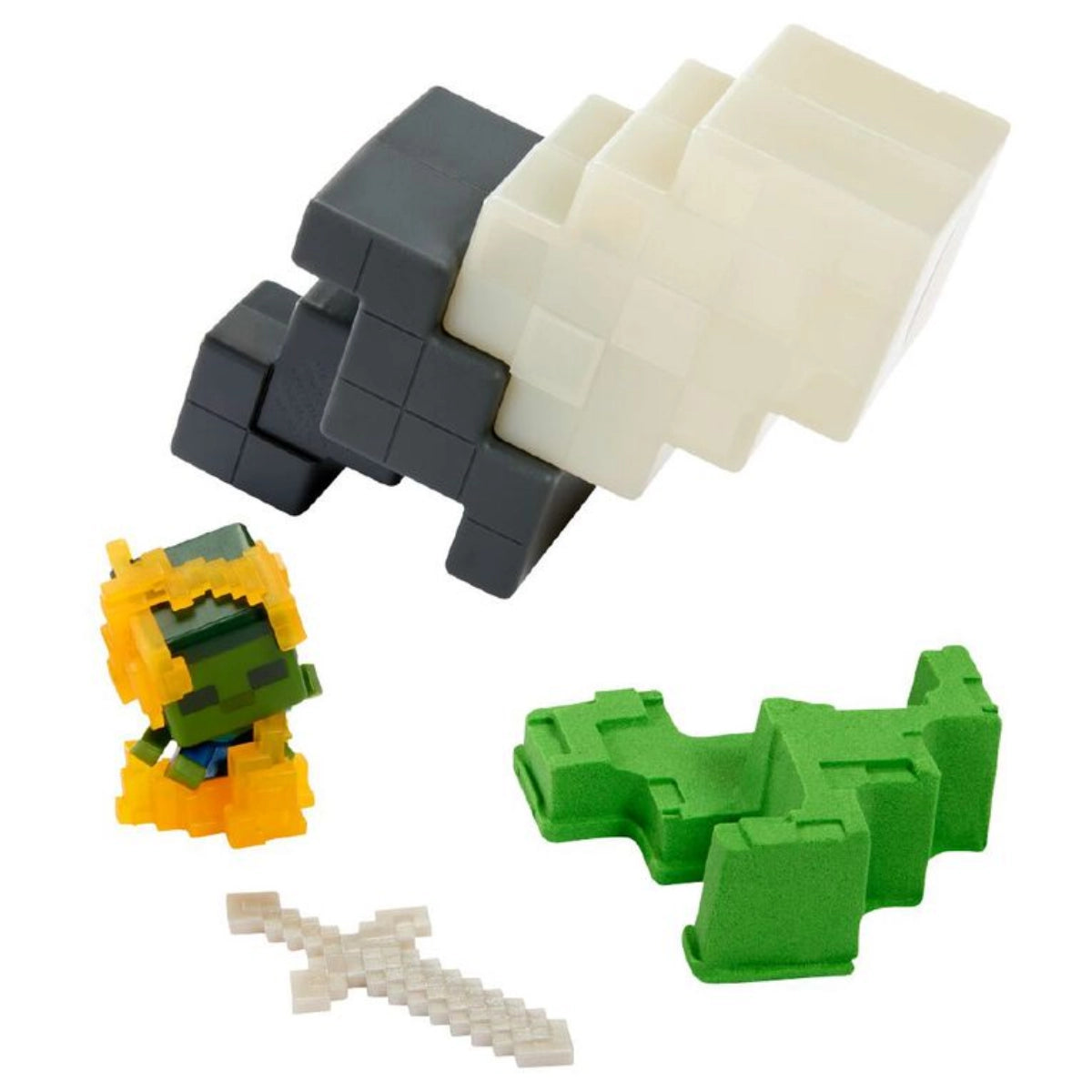 Minecraft Mini Mining Figure Set – Dig &amp; Reveal Surprise Character