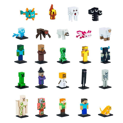 Minecraft 3D Toppeez 5 Pack – Mini Character Toppers Set