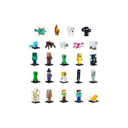 Minecraft 3D Toppeez 3 Pack – Mini Character Toppers Set